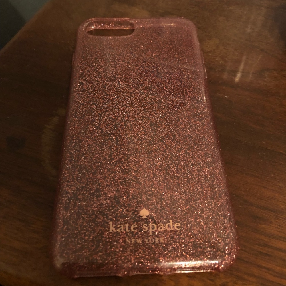 Rose gold Kate Spade iPhone 6/7/8 plus case
